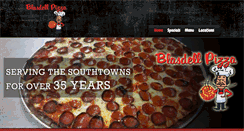 Desktop Screenshot of blasdellpizza.com